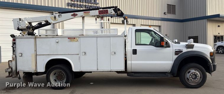 image for item ET4112 2008 Ford F550 utility / service truck