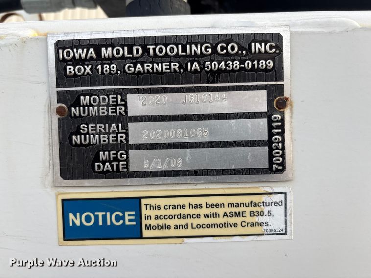 image for item ET4112 2008 Ford F550 utility / service truck