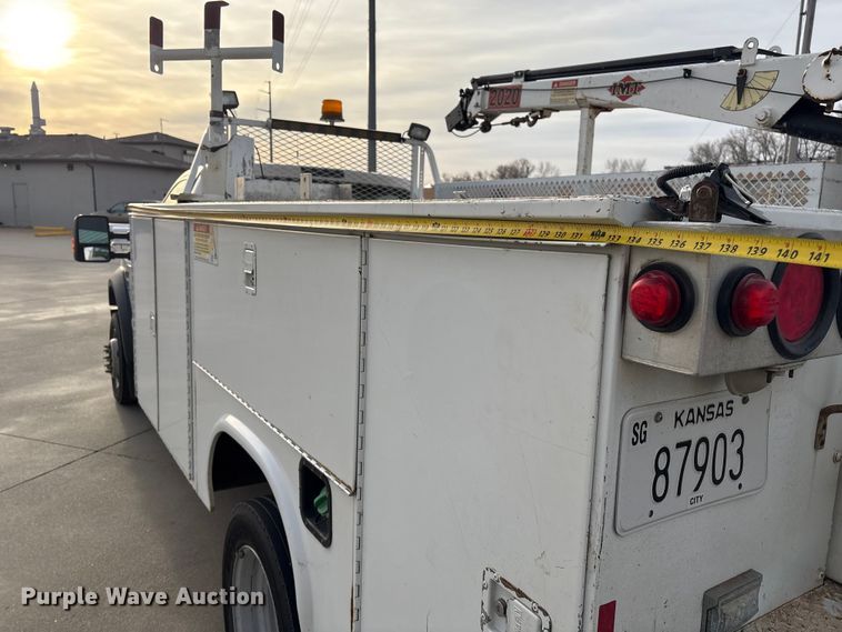 image for item ET4112 2008 Ford F550 utility / service truck