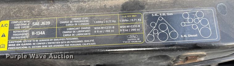 image for item ET4112 2008 Ford F550 utility / service truck