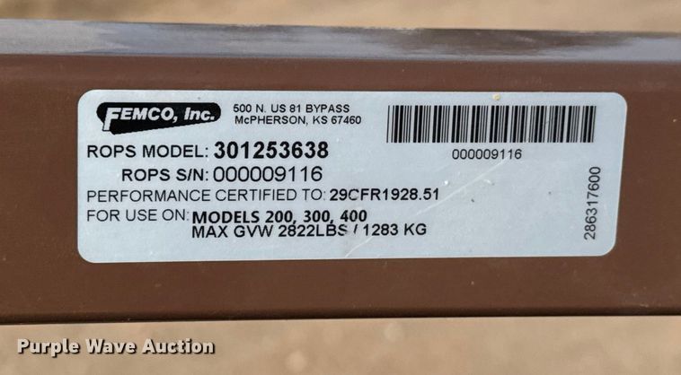 image for item ET4120 2019 Grasshopper 335 Big Block ZTR lawn mower