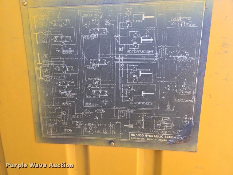 image for item ET5380 1976 GMC 6500 bucket truck