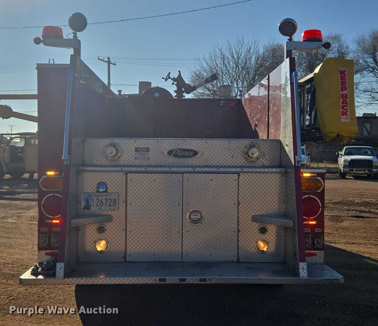 image for item ET5381 1986 Pierce pumper fire truck