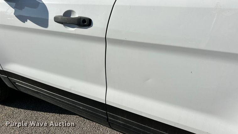 image for item ET6799 2016 Ford Explorer Police Interceptor SUV