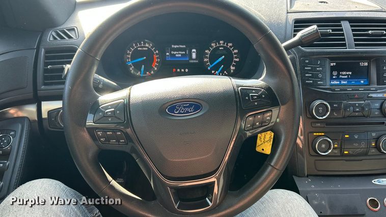 image for item ET6799 2016 Ford Explorer Police Interceptor SUV