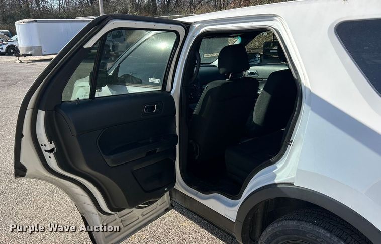 image for item ET6799 2016 Ford Explorer Police Interceptor SUV