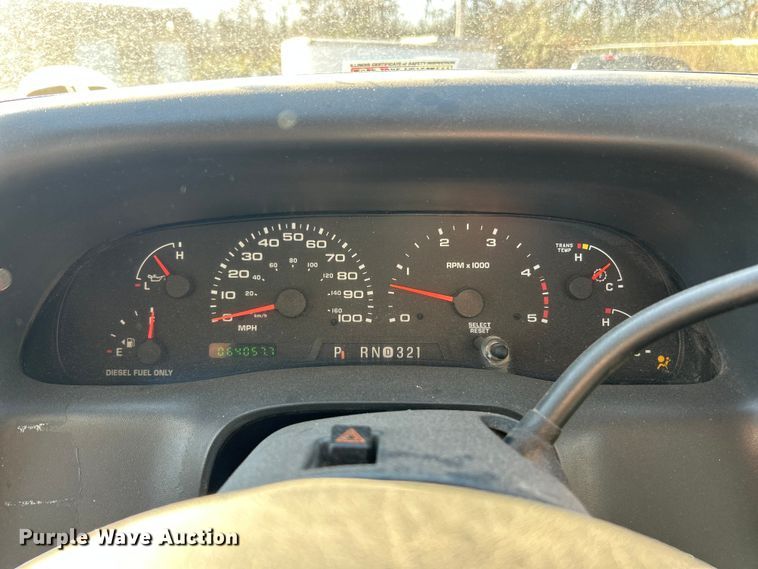 image for item ET6801 2004 Ford F550 XL Super Duty dump flatbed truck