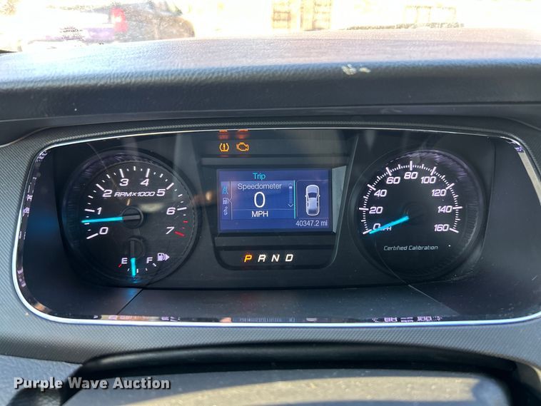 image for item ET6802 2019 Ford Taurus Police Interceptor 