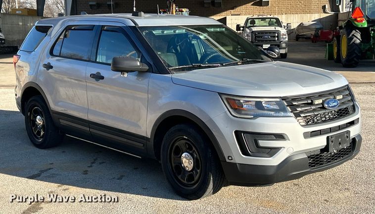 image for item ET6803 2018 Ford Explorer Police Interceptor SUV