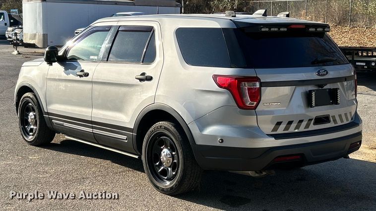 image for item ET6803 2018 Ford Explorer Police Interceptor SUV