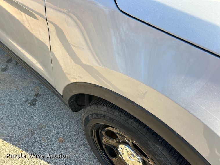 image for item ET6803 2018 Ford Explorer Police Interceptor SUV