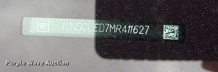 image for item ET7460 2021 Chevrolet Tahoe SUV