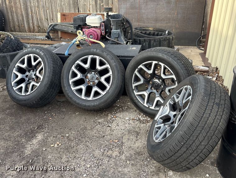 image for item EU0145 (4) tires and wheels