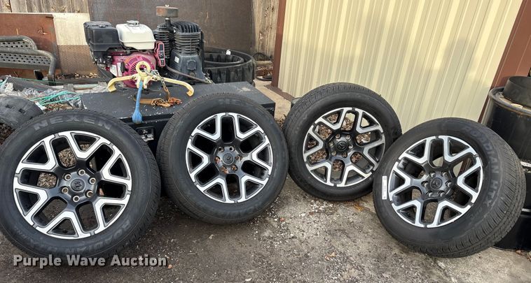 image for item EU0145 (4) tires and wheels