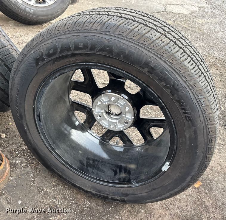 image for item EU0145 (4) tires and wheels