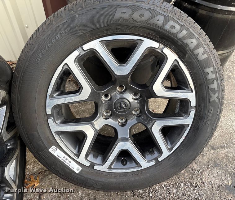 image for item EU0145 (4) tires and wheels