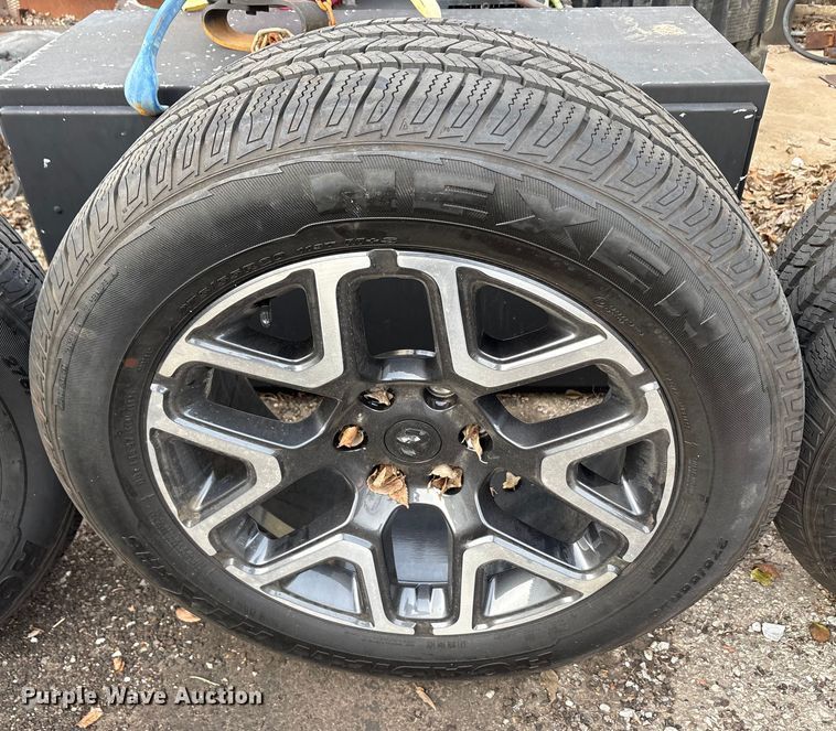 image for item EU0145 (4) tires and wheels