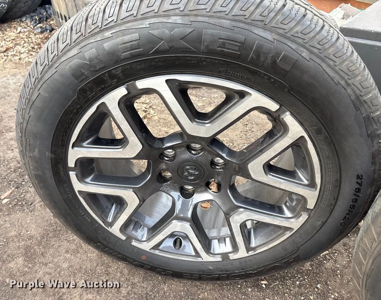 image for item EU0145 (4) tires and wheels