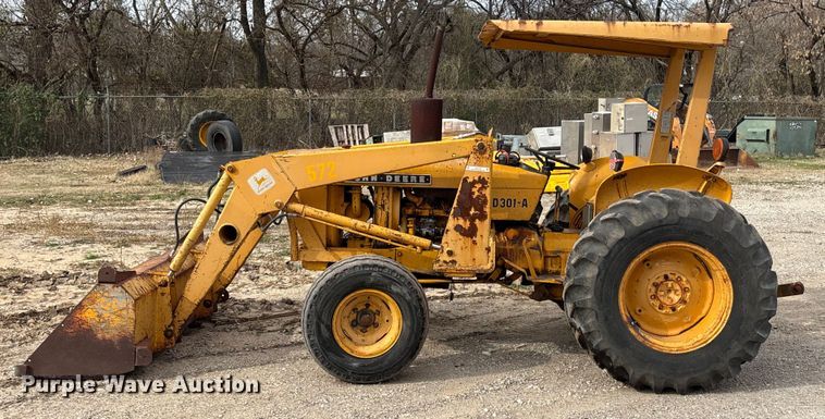 image for item EU0150 1978 John Deere JD301-A industrial tractor