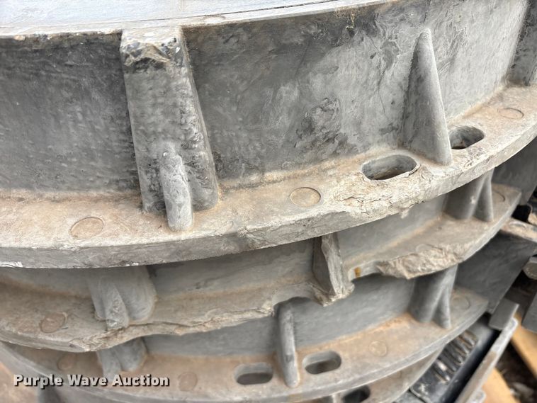 image for item EU0154 (16) Blue Green Municipal Sewper Cover man hole covers