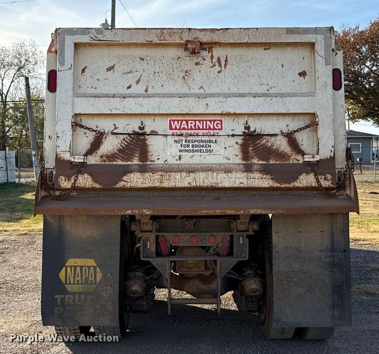 image for item EU5451 2013 Mack CHU613 dump truck