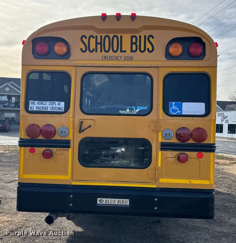 image for item EU6499 2014 Blue Bird BB CV2610S school bus
