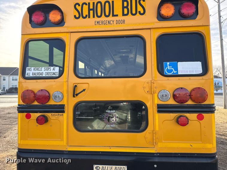 image for item EU6499 2014 Blue Bird BB CV2610S school bus