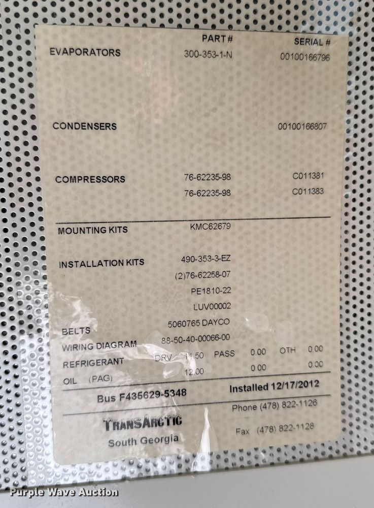 image for item EU6499 2014 Blue Bird BB CV2610S school bus