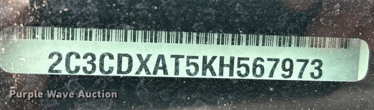 image for item EU7127 2019 Dodge Charger Police 