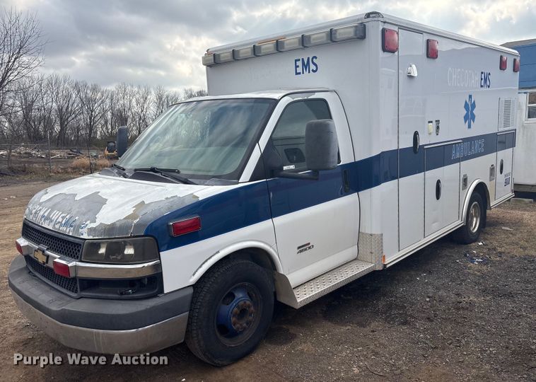 image for item EV2590 2012 Chevrolet 4500 Express ambulance