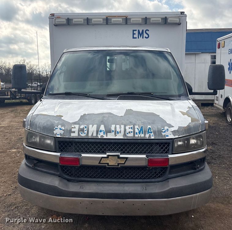 image for item EV2590 2012 Chevrolet 4500 Express ambulance