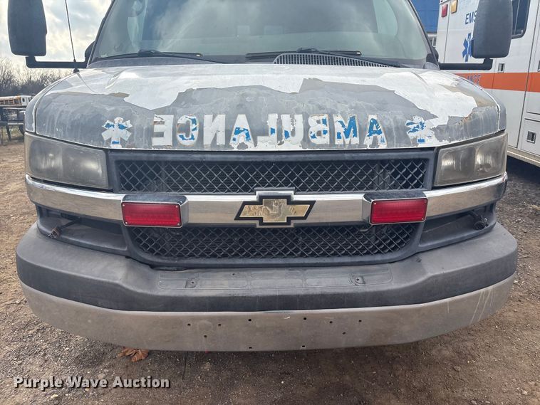 image for item EV2590 2012 Chevrolet 4500 Express ambulance
