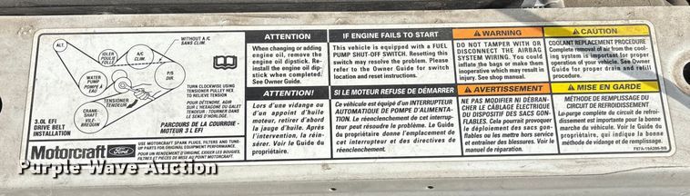 image for item EV3491 2000 Ford Ranger pickup truck