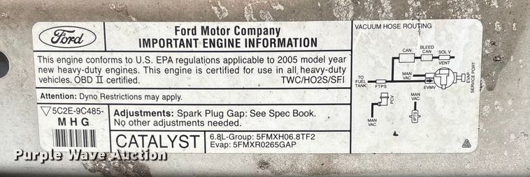 image for item EV3493 2005 Ford E350 van
