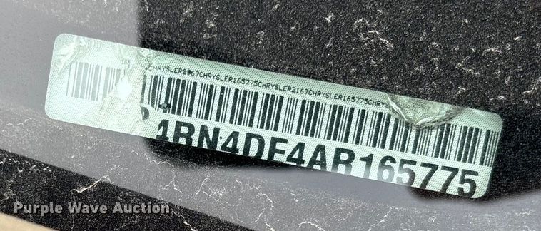 image for item EV3494 2010 Dodge Grand Caravan van