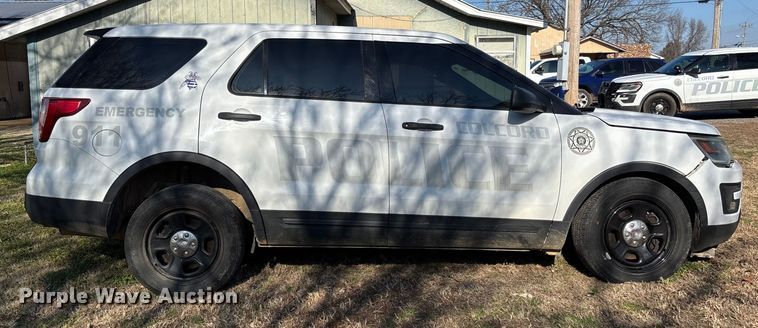 image for item EV3500 2017 Ford Explorer Police Interceptor  SUV