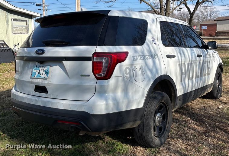 image for item EV3500 2017 Ford Explorer Police Interceptor  SUV