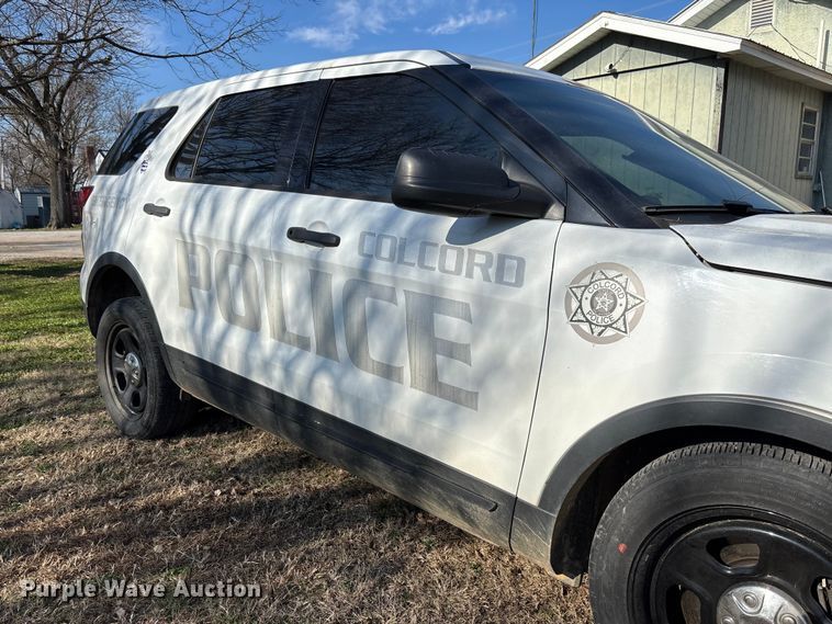 image for item EV3500 2017 Ford Explorer Police Interceptor  SUV