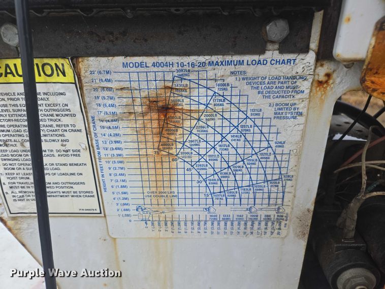 image for item EV5426 1999 Ford F350 Super Duty utility bed pickup truck