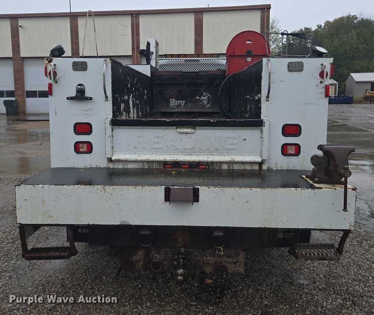 image for item EV5427 2012 Ford F650 Super Duty Crew Cab utility / service truck