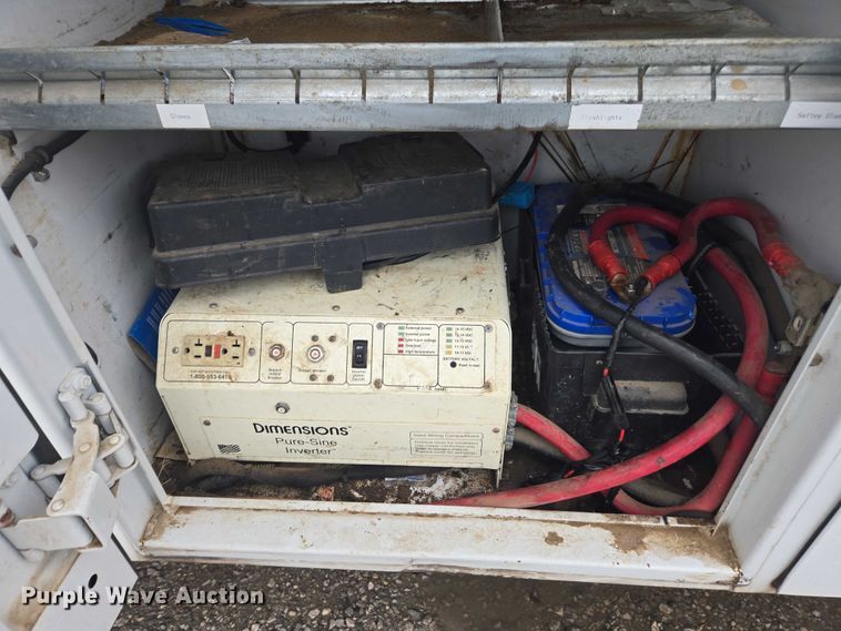 image for item EV5427 2012 Ford F650 Super Duty Crew Cab utility / service truck