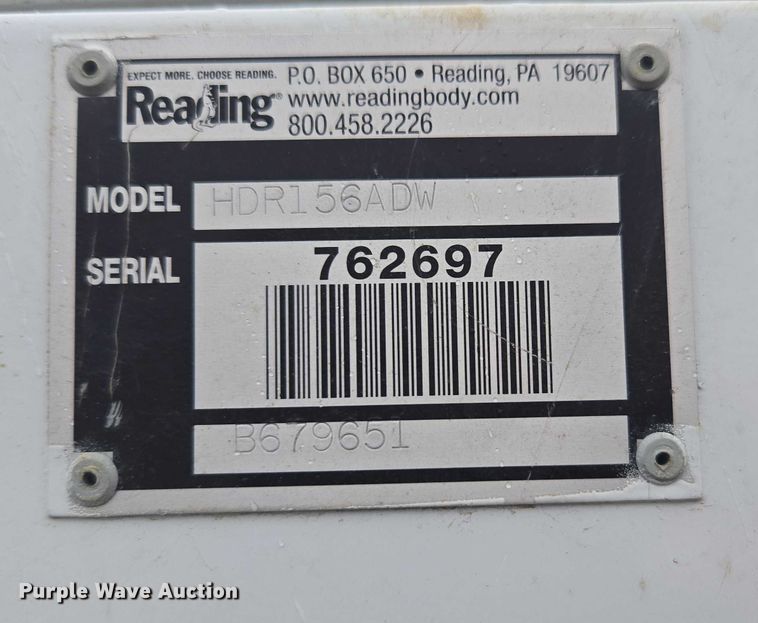 image for item EV5427 2012 Ford F650 Super Duty Crew Cab utility / service truck