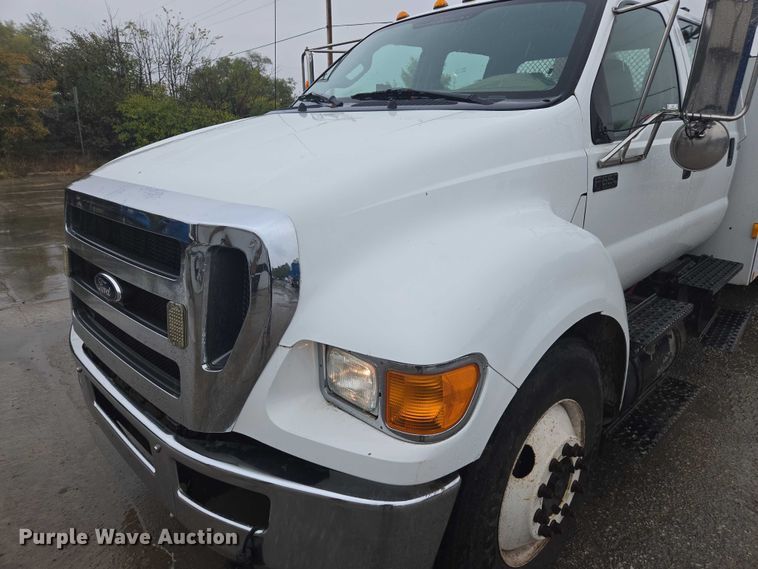 image for item EV5427 2012 Ford F650 Super Duty Crew Cab utility / service truck