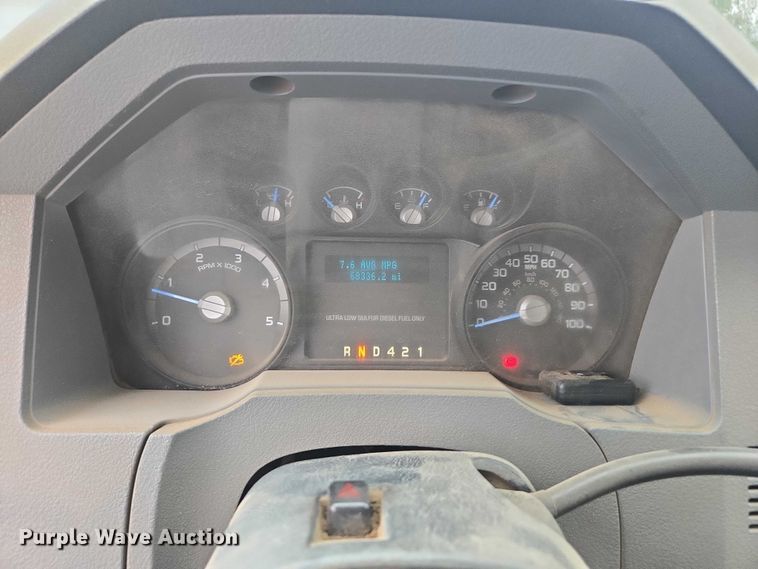 image for item EV5427 2012 Ford F650 Super Duty Crew Cab utility / service truck