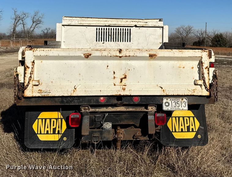 image for item FB0528 1998 GMC Sierra C3500 dump bed pickup truck