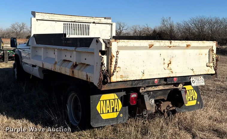 image for item FB0528 1998 GMC Sierra C3500 dump bed pickup truck