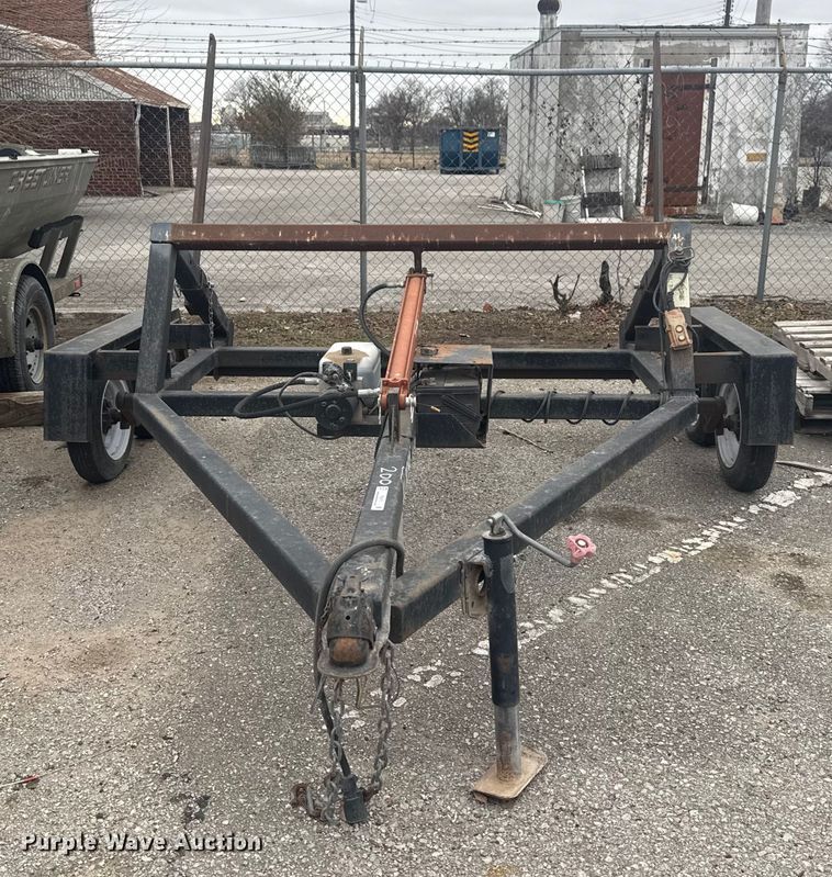 image for item FB8470 2013 Pike dumpster delivery trailer