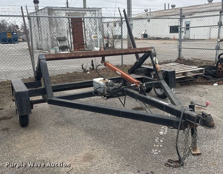 image for item FB8470 2013 Pike dumpster delivery trailer