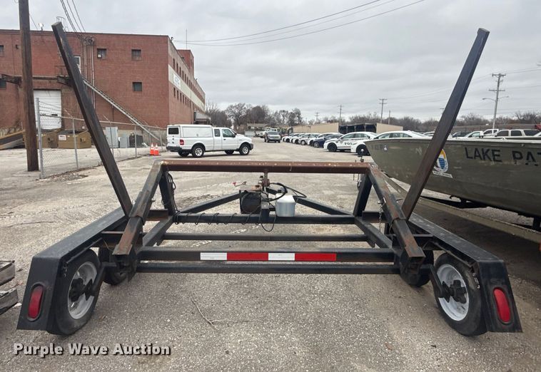 image for item FB8470 2013 Pike dumpster delivery trailer