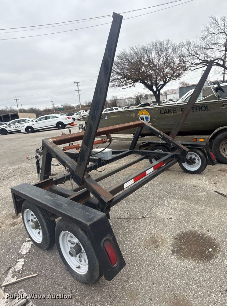 image for item FB8470 2013 Pike dumpster delivery trailer